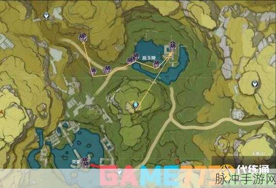 原神，夜兰突破必备 青玉收集全路线指南