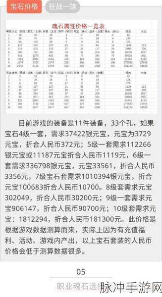 完美世界手游，魂石镶嵌秘籍大公开