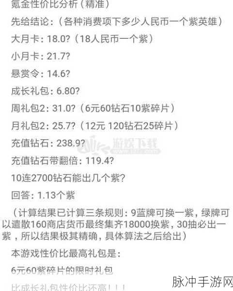 剑与远征，氪金礼包挑选的精妙指南