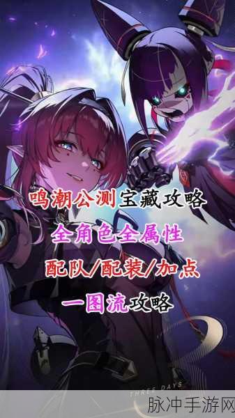 鸣潮角色属性全解析，助你畅玩游戏