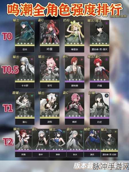 鸣潮角色属性全解析，助你畅玩游戏