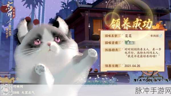 忘川风华录布偶猫获取秘籍大公开