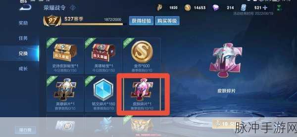 王者荣耀，全面解析免费皮肤获取方法