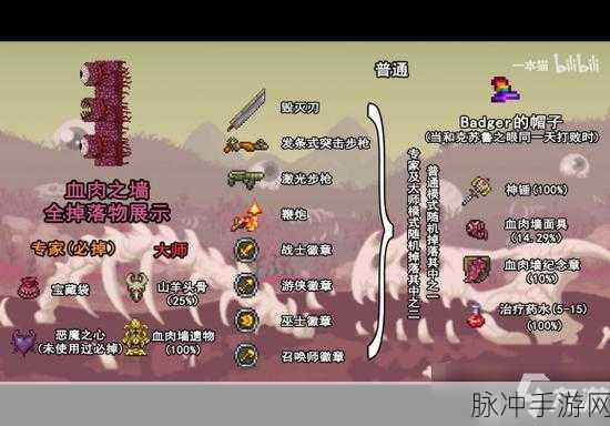 泰拉瑞亚手机版僵尸掉落物品全解析