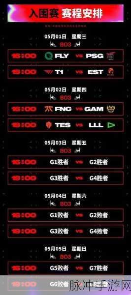 深度解析LOL2024老头杯赛程时间安排及战术攻略