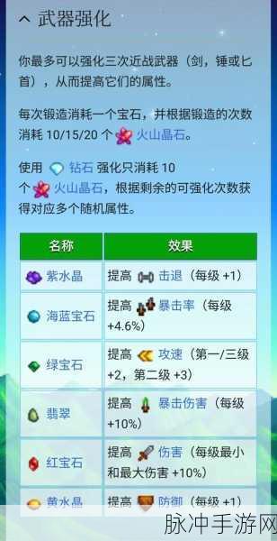 星露谷物语深度解析，武器及工具附魔机制全攻略