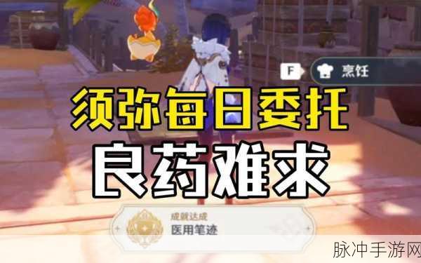 原神良药难求隐藏成就攻略与游戏时间管理