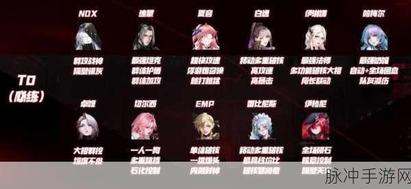 无期迷途精准系角色强度排行，揭秘最强角色