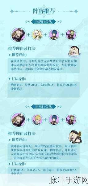 原神菲米尼突破材料全攻略，助你轻松养成强力角色