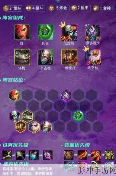 云顶之弈 S6 最强阵容全解析及装备攻略