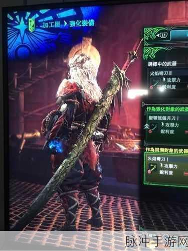 怪物猎人世界飞龙刀苍图鉴深度解析