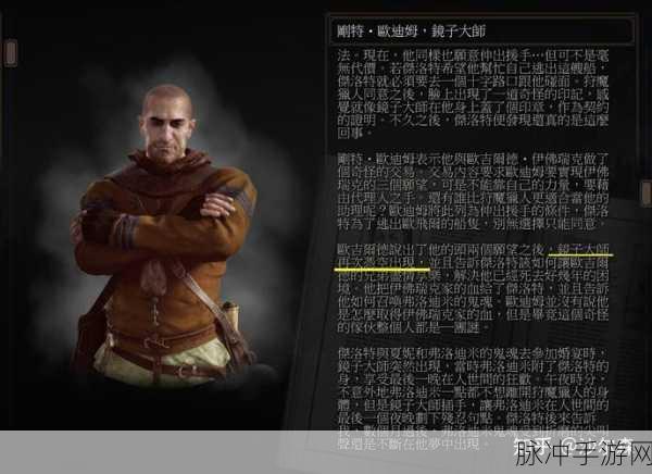 巫师3手游深度攻略，镜子大师谜语路线与解谜技巧全解析