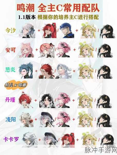 鸣潮维里奈配队阵容选择深度解析与推荐