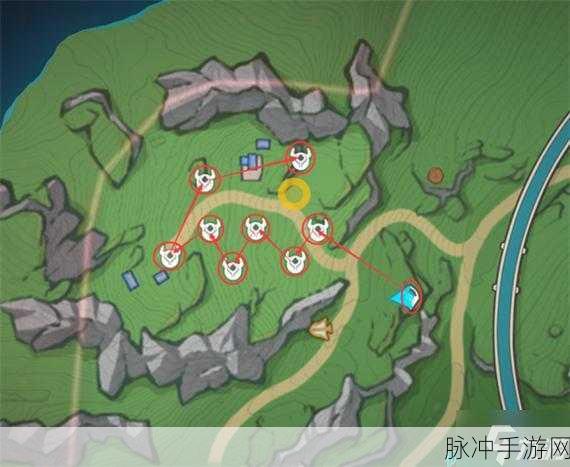 原神手游攻略，虹彩蔷薇采集全攻略