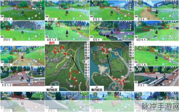 原神手游攻略，虹彩蔷薇采集全攻略