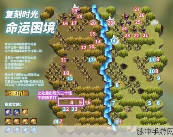 剑与远征命运困境攻略，命运困境速通路线图及奖励详解