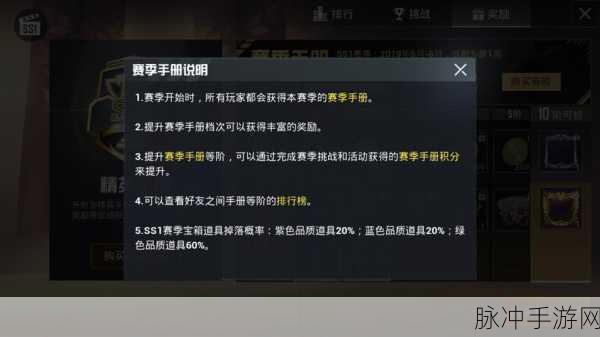 和平精英手册，满级秘籍大公开