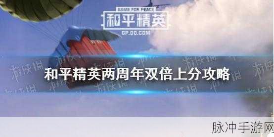 和平精英双倍上分秘籍大公开