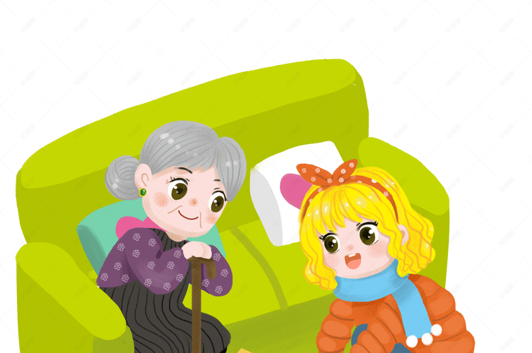 奶奶叫孙女去待客漫画：奶奶的温暖招待：孙女与客人的甜蜜互动