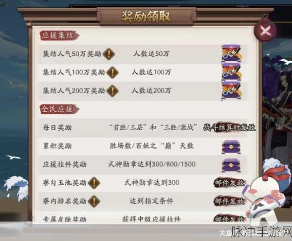 阴阳师7周年新运动会崽战活动奖励副本通关全攻略