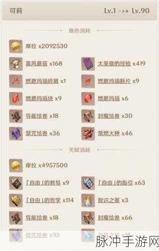 原神手游攻略，可莉升级突破材料获取与稀有宠物捕捉技巧