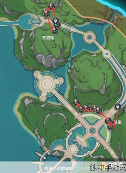 原神手游攻略，虹彩蔷薇采集与稀有BOSS刷法战术详解