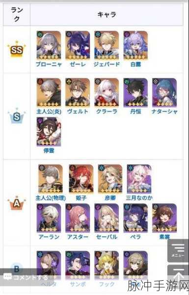 崩坏:星穹铁道角色强度排名深度解析