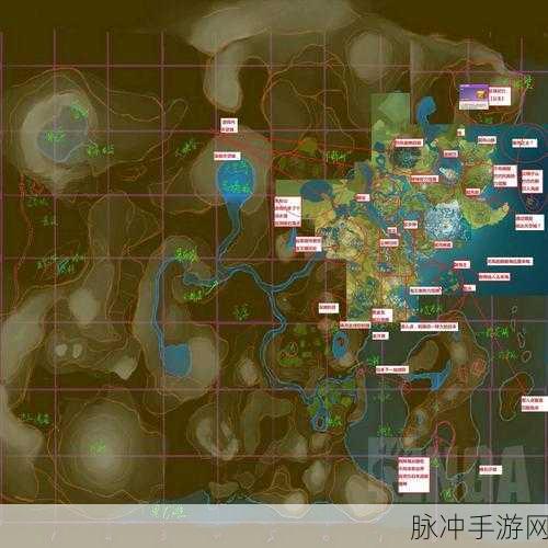 探索原神的奇幻之旅，原神地图全貌七国及各地位置详解