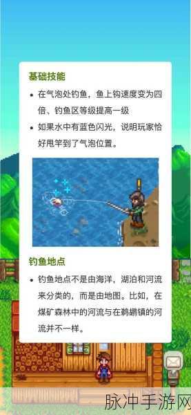 星露谷物语钓鱼全攻略，探寻最佳钓鱼地点与技巧