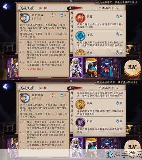 阴阳师手游攻略，泷夜叉姬御魂搭配详解