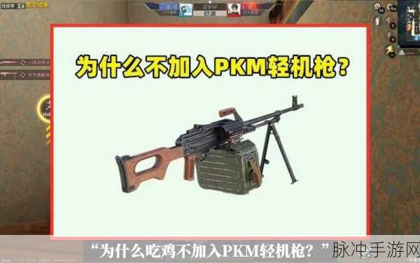 和平精英中 PKM 轻机枪的强大实力剖析