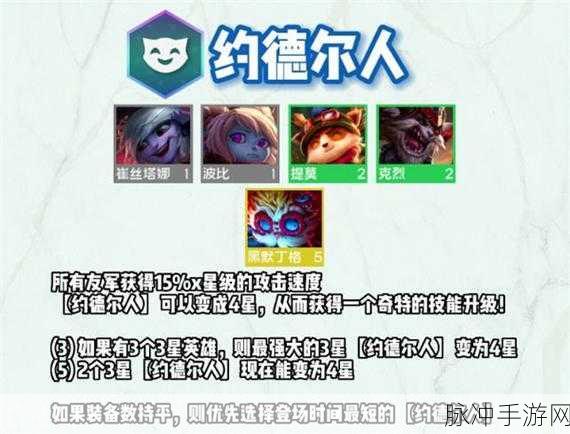 云顶之弈S9赛季提莫装备深度解析与推荐