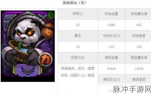 深度解析，为何刀塔传奇中你的熊猫酒仙表现不佳