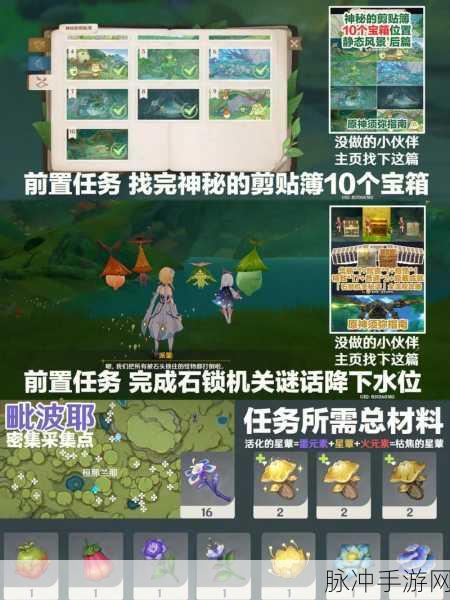 原神须弥城宝箱与高效刷金币秘籍大揭秘