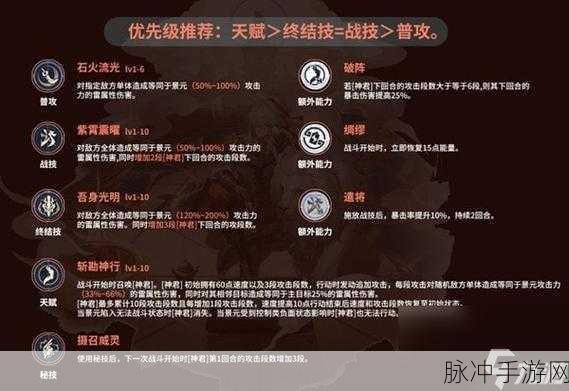 崩坏星穹铁道景元技能机制分析与深度攻略