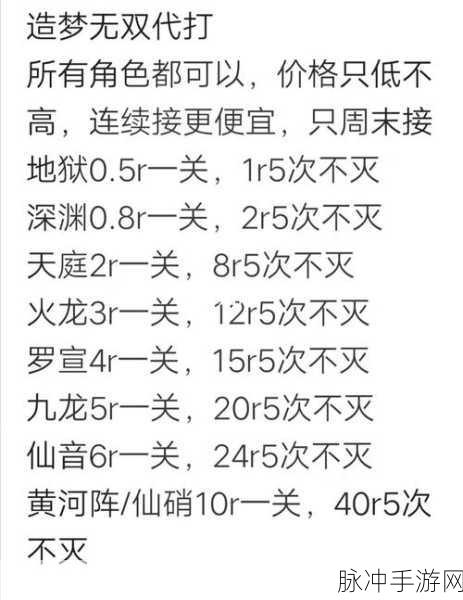 造梦无双黑市解锁攻略，等级与策略详解