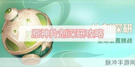 原神片剂深研荒草的泛调性通关全攻略