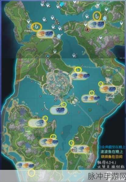 原神钓鱼地点大全与钓鱼位置分布深度解析