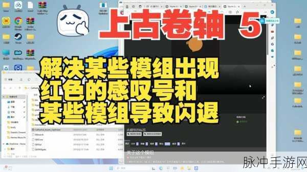 解决上古卷轴 5 存档闪退的实用指南
