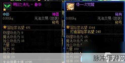 DNF2025男气功白金徽章选择全攻略