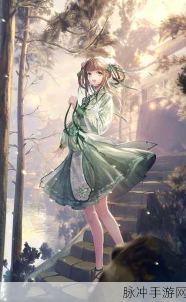 闪耀暖暖池小鱼清莲时雨套装，清新色彩与精致设计的完美融合