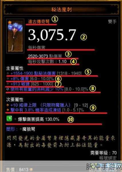 暗黑血统3全附魔灵石效果及升级取舍深度剖析