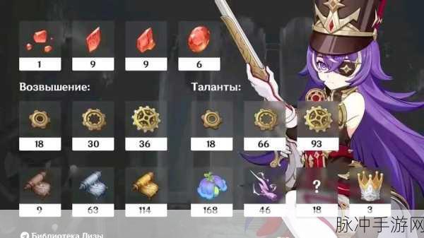 原神夏沃蕾天赋升级必备材料全解析