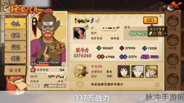 火影忍者TV版全集精彩回顾，手游攻略数据大揭秘