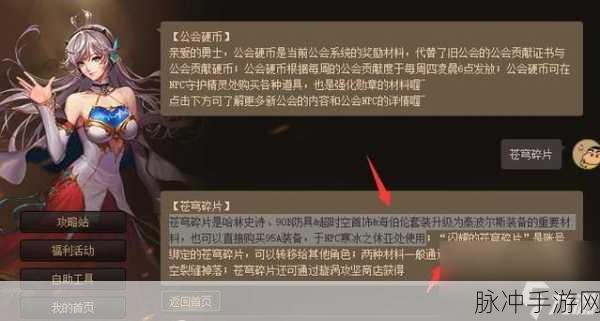 DNF 手游，神秘碎片获取全攻略