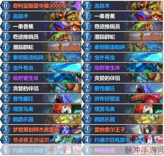 炉石传说2024超生猎卡组深度玩法攻略