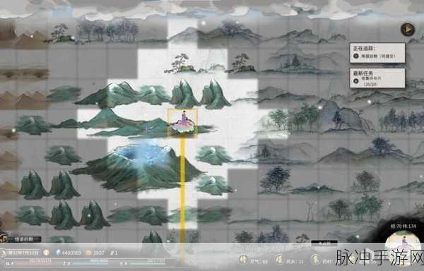 鬼谷八荒地理图位置全解析，探索修仙世界的每一个角落
