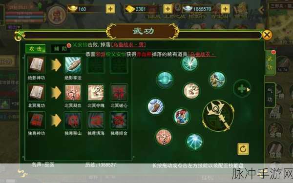 热血江湖医生技能深度解析，哪个技能才是你的战斗神器？