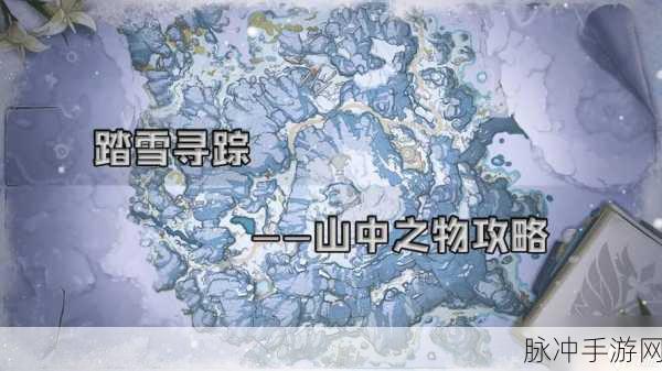 原神山中之物全攻略，破解神秘任务的秘诀
