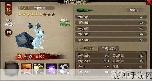 天龙八部手游，珍兽获取全指南，称霸江湖必备